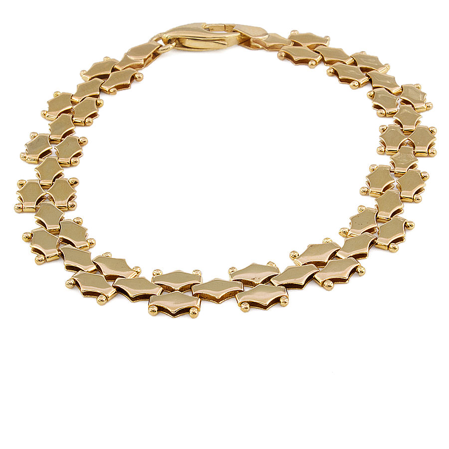 14ct gold 6.5g 7 inch Bracelet